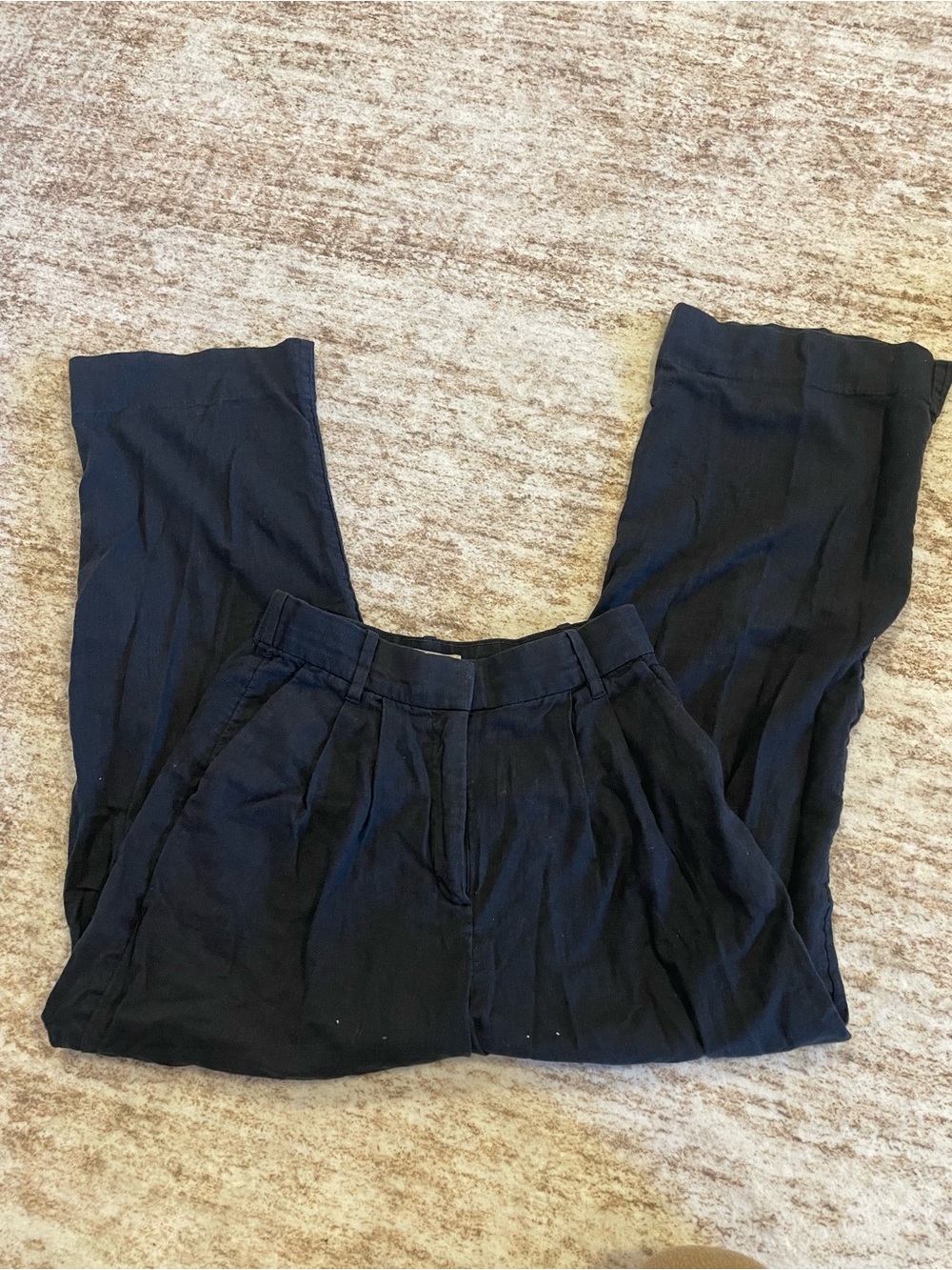 Abercrombie Curve Love Linen Dress Pants